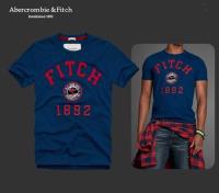 heren fitch korte tees 1892 blauw rood Style Store ucwmf229